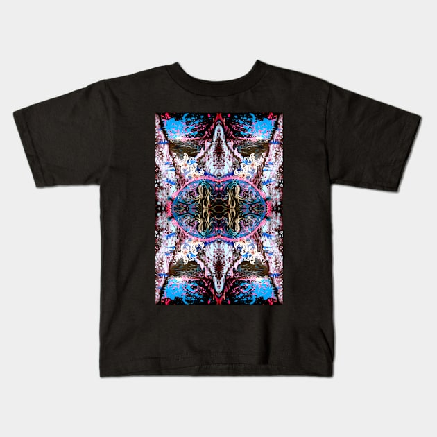 Natalie Portman PATTERN Kids T-Shirt by Jacob Wayne Bryner 